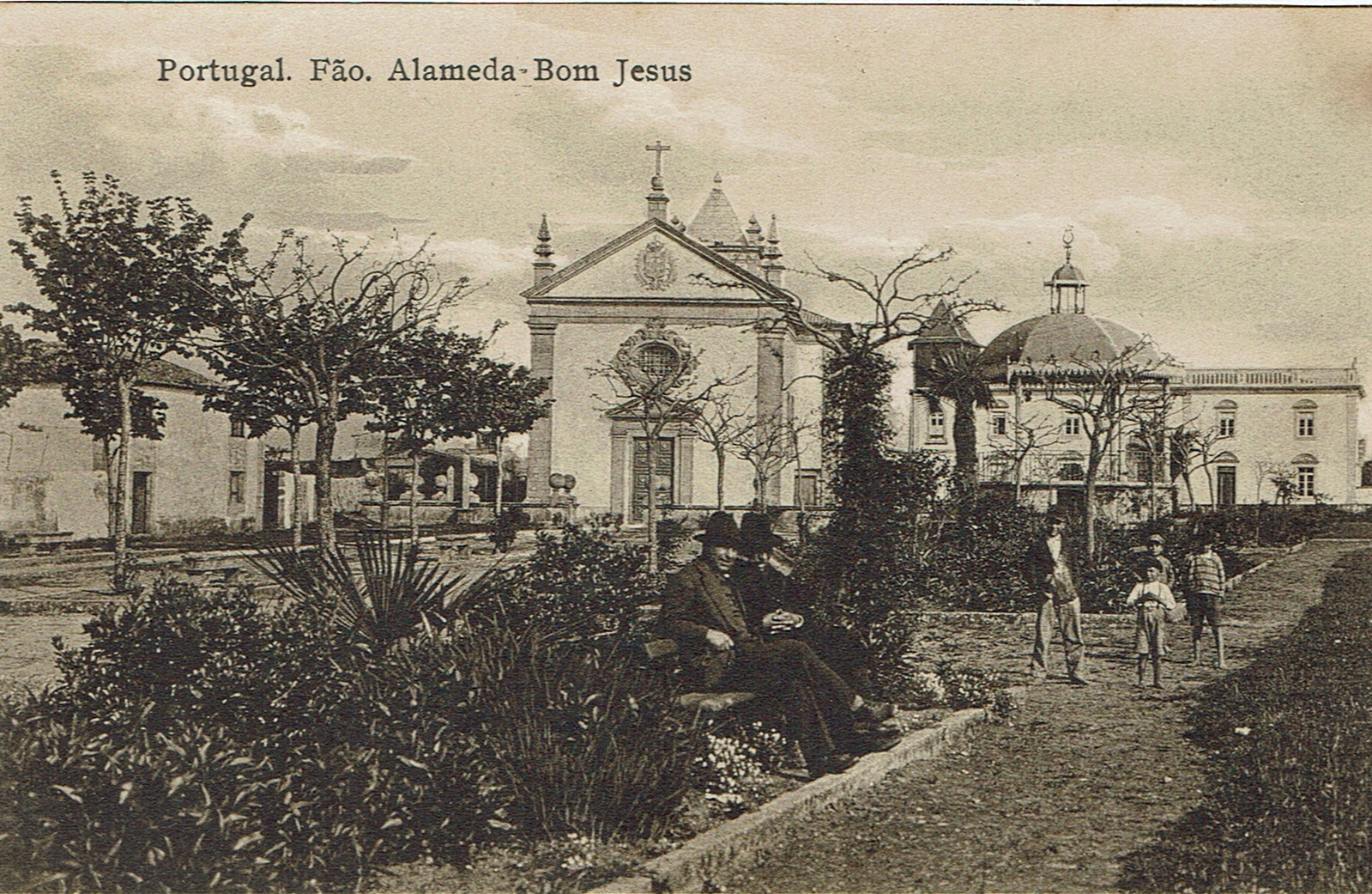 Biblioteca Digital do Cávado: Portugal. Fão. Alameda Bom Jesus